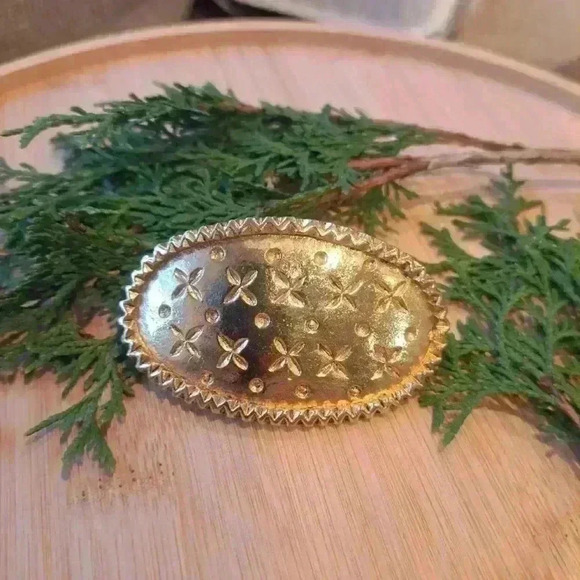 Scooter Gold Hair Clip made  in France - Picture 6 of 6